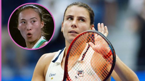 Emma Navarro and Zheng Qinwen