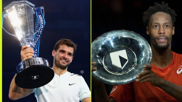 Grigor Dimitrov and Gael Monfils