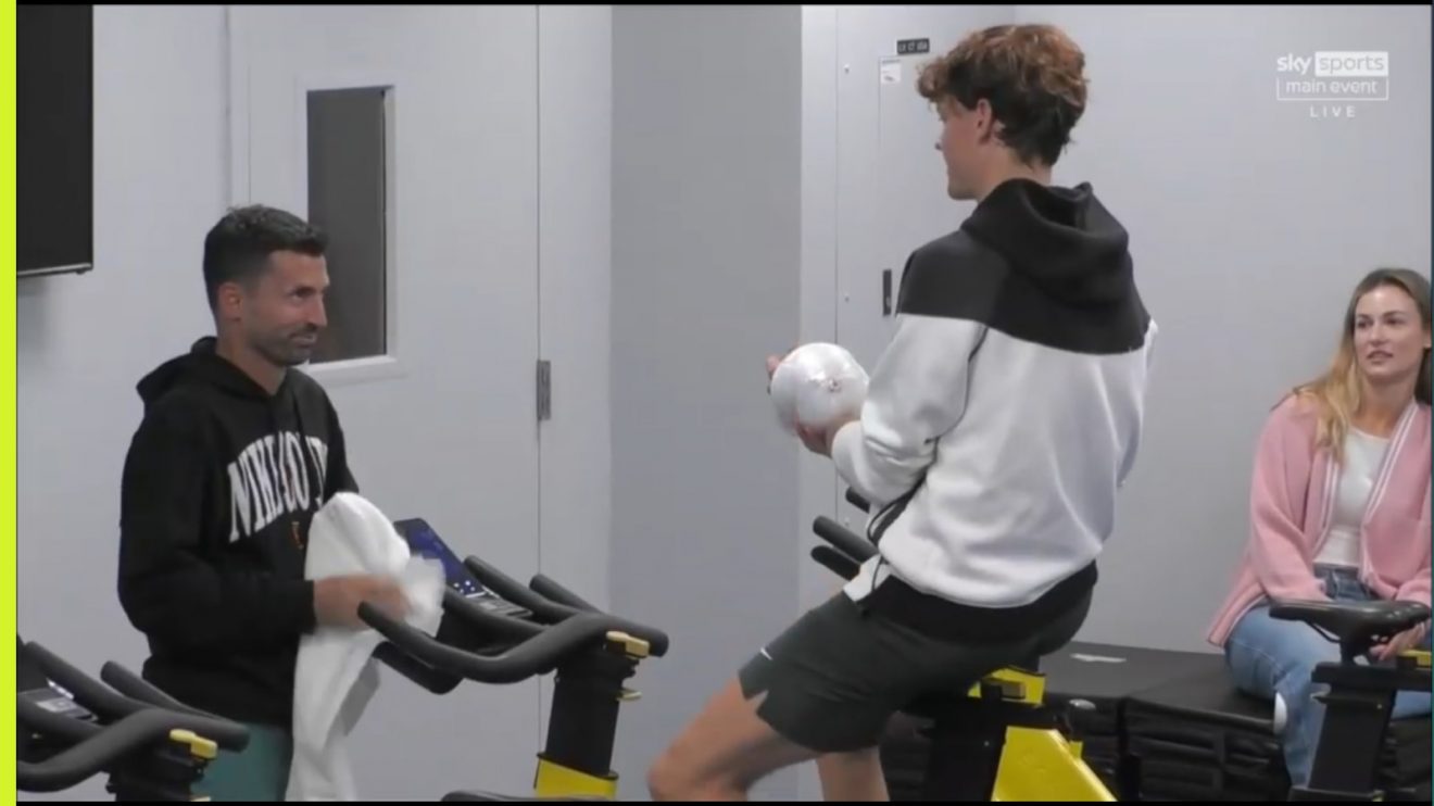 Jannik Sinner at the US Open