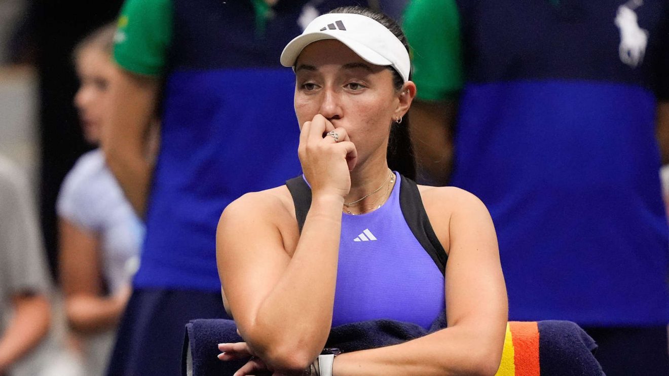 Jessica Pegula in action