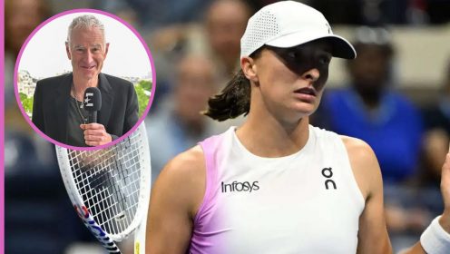 John McEnroe gives his verdict on Iga Swiatek