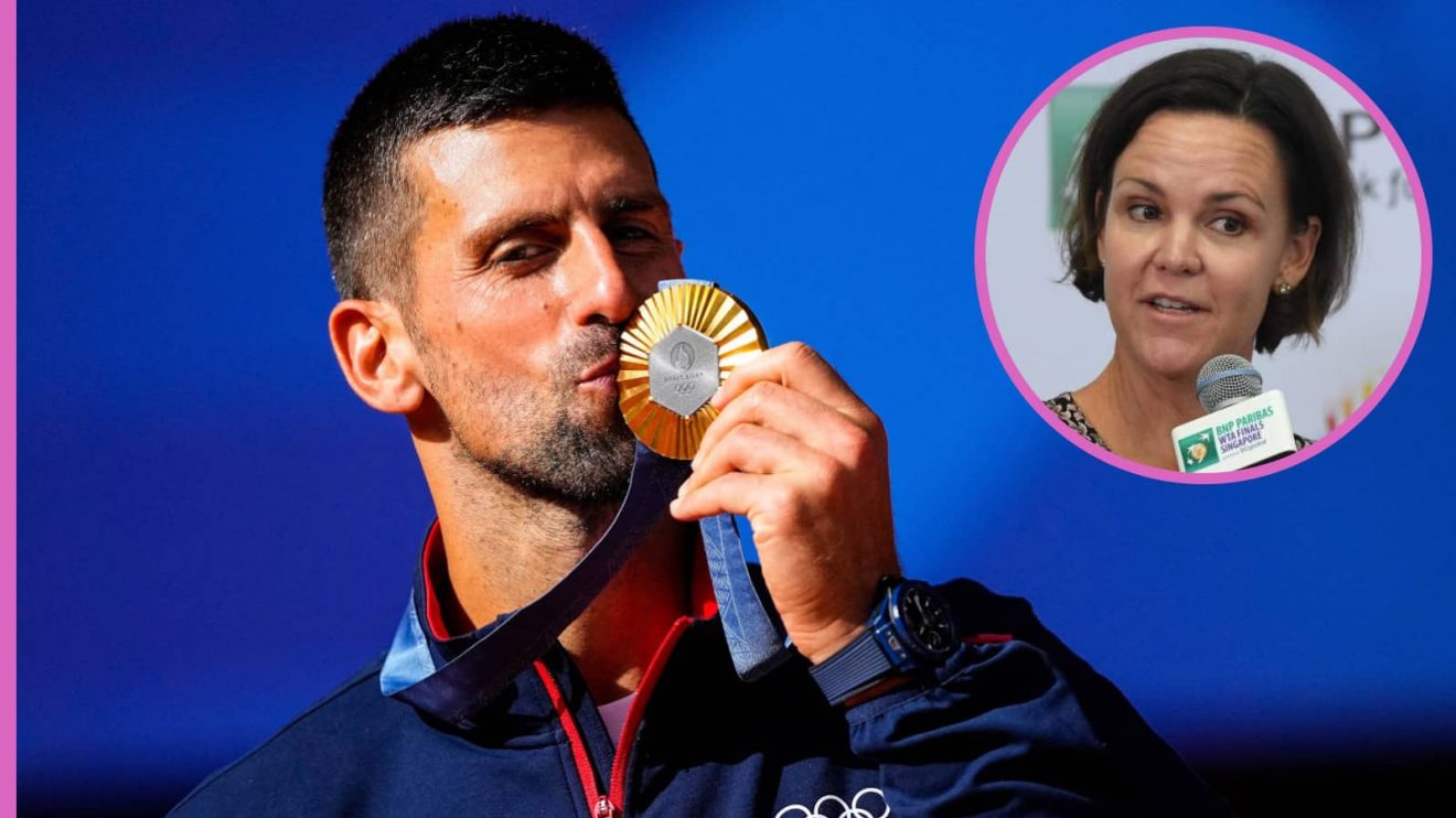 Novak Djokovic and Lindsay Davenport
