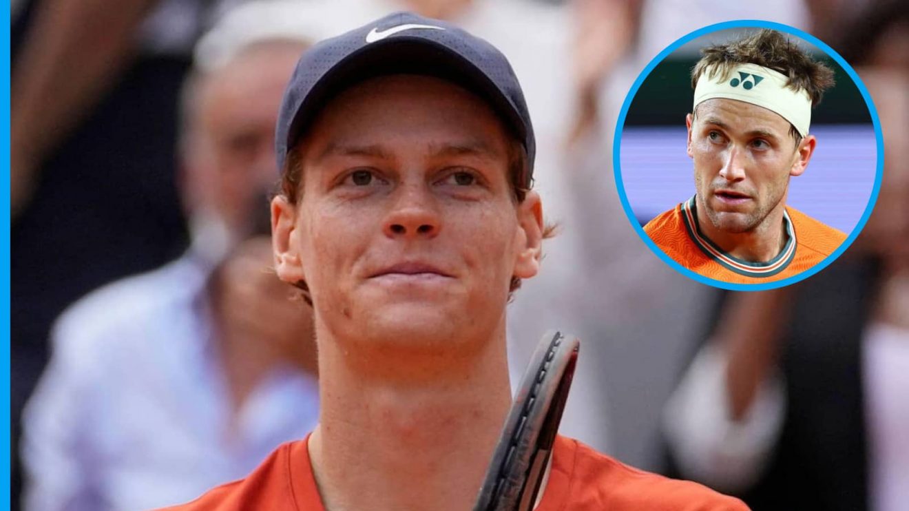 Jannik Sinner and Casper Ruud