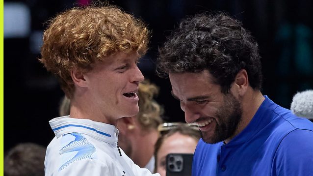 Jannik Sinner and Matteo Berrettini (ITF)