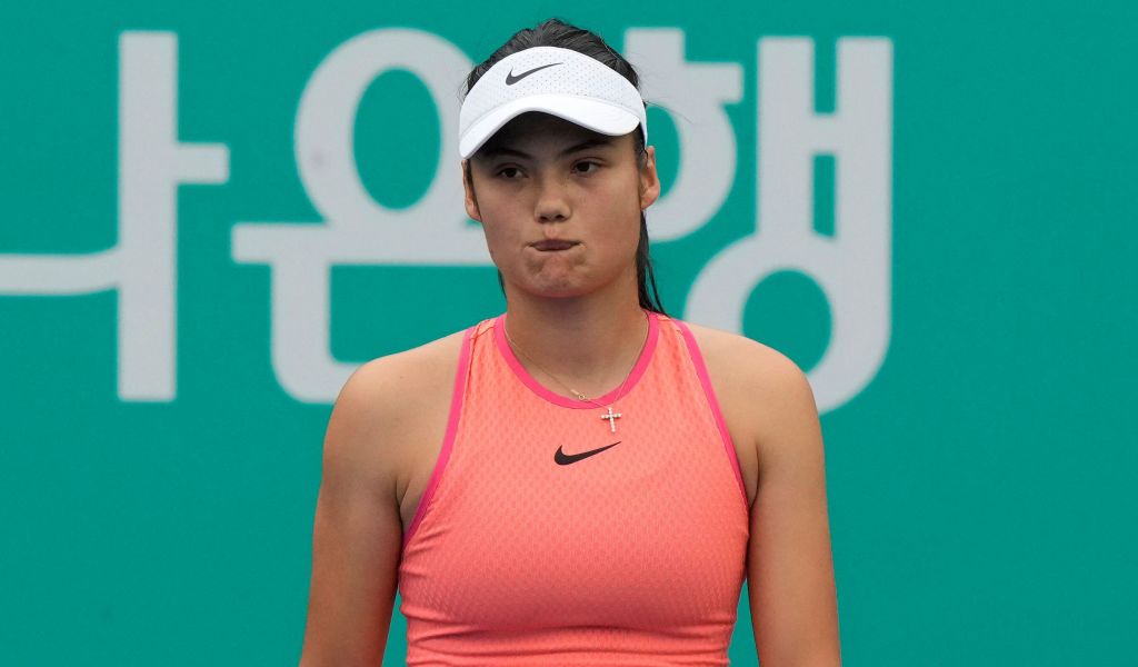 Emma Raducanu at the Korea Open