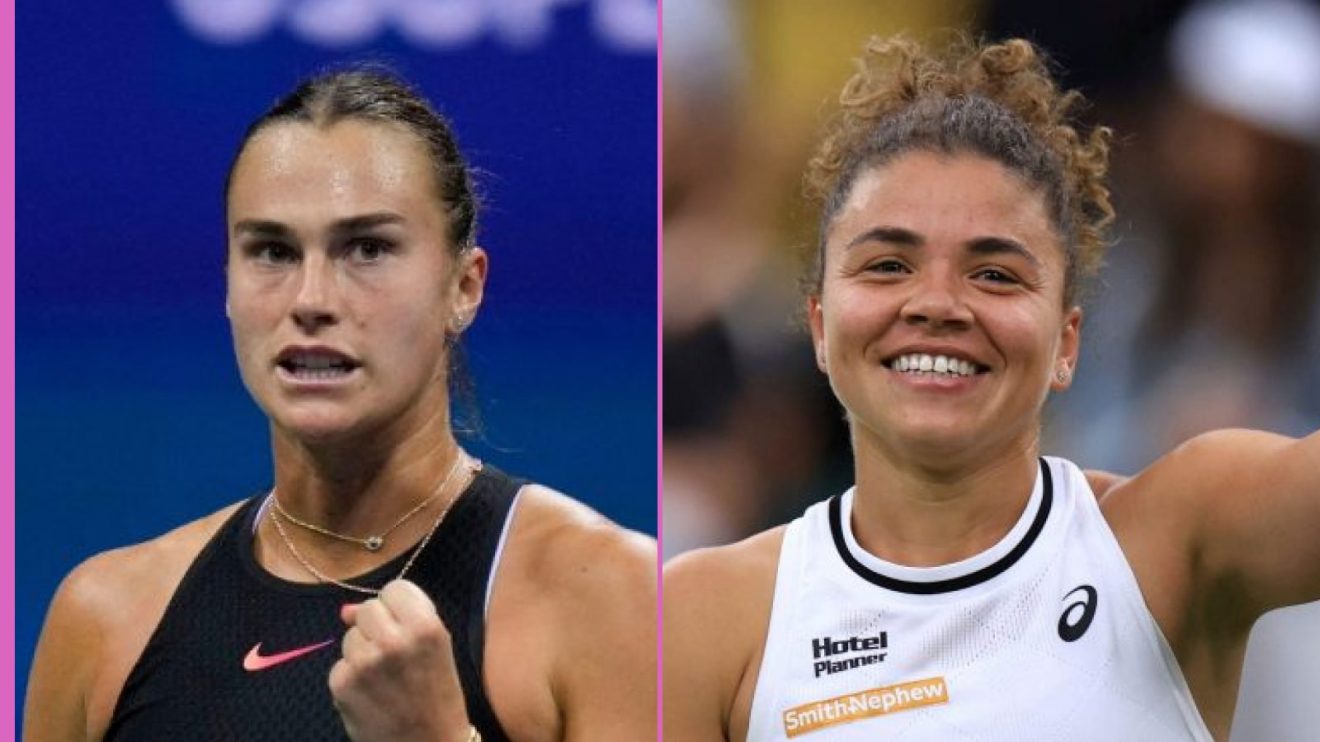Pictured: Aryna Sabalenka and Jasmine Paolini