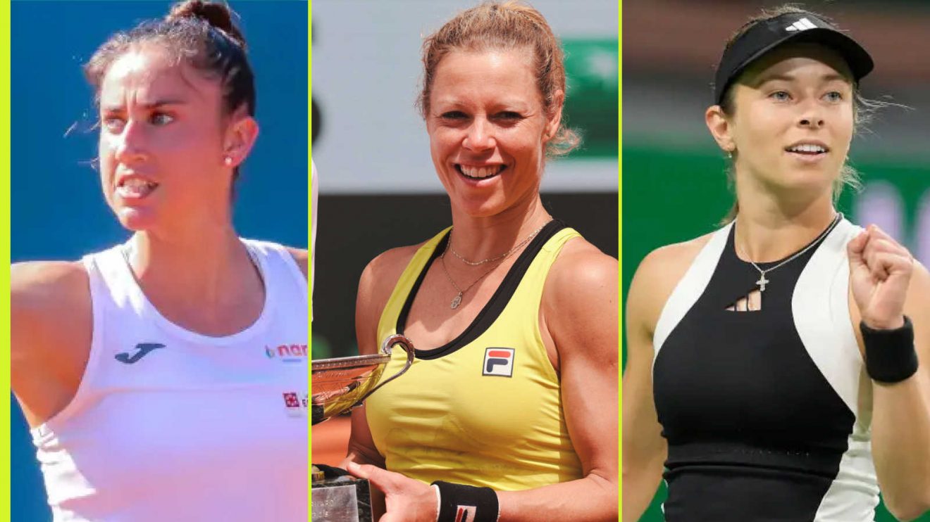 Sara Sorribes Tormo, Laura Siegemund and Katie Volynets