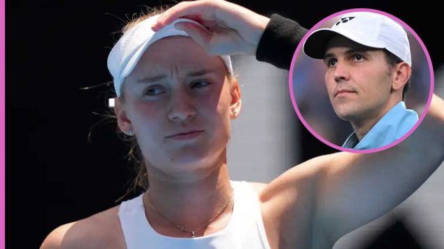 Elena Rybakina and Stefano Vukov