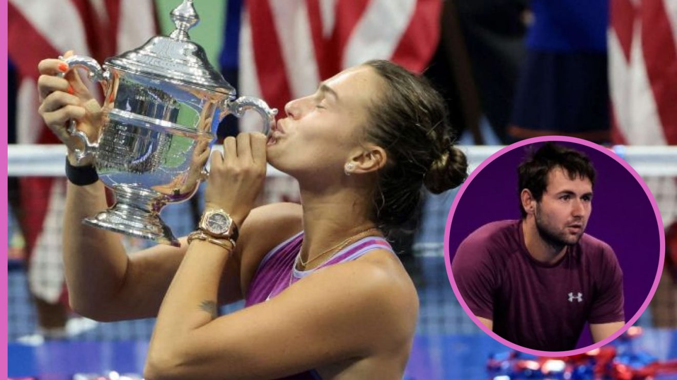 Pictured: Aryna Sabalenka after winning the 2024 US Open