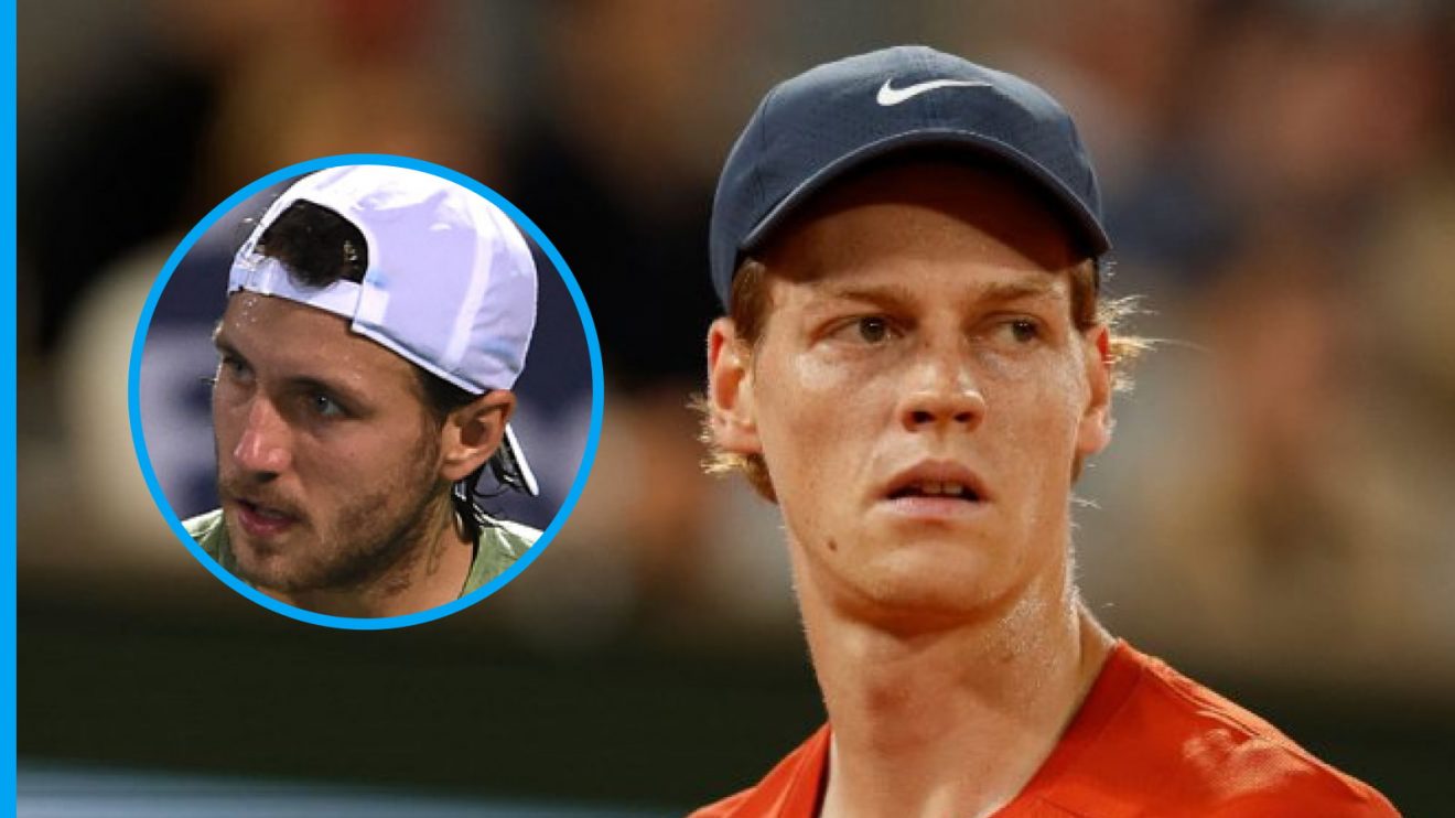 Pictured: Jannik Sinner at the 2024 French Open