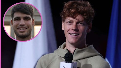 Jannik Sinner and Carlos Alcaraz