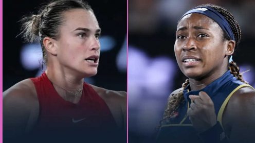 Aryna Sabalenka and Coco Gauff