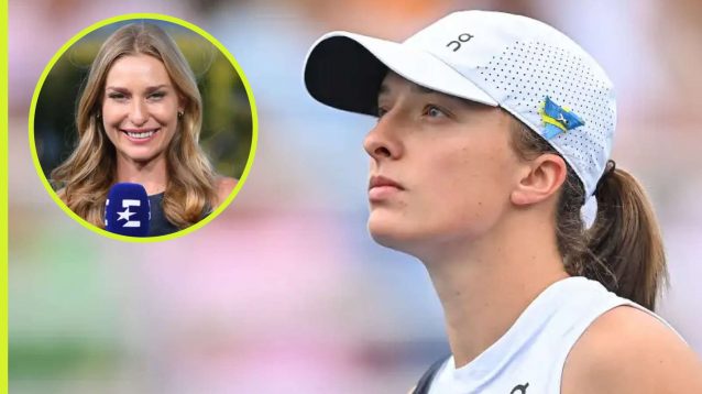 Iga Swiatek and Barbara Schett