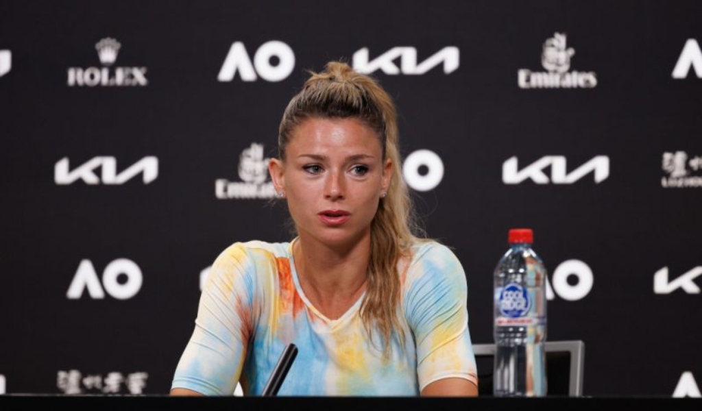 Camila Giorgi at the 2023 Australian Open