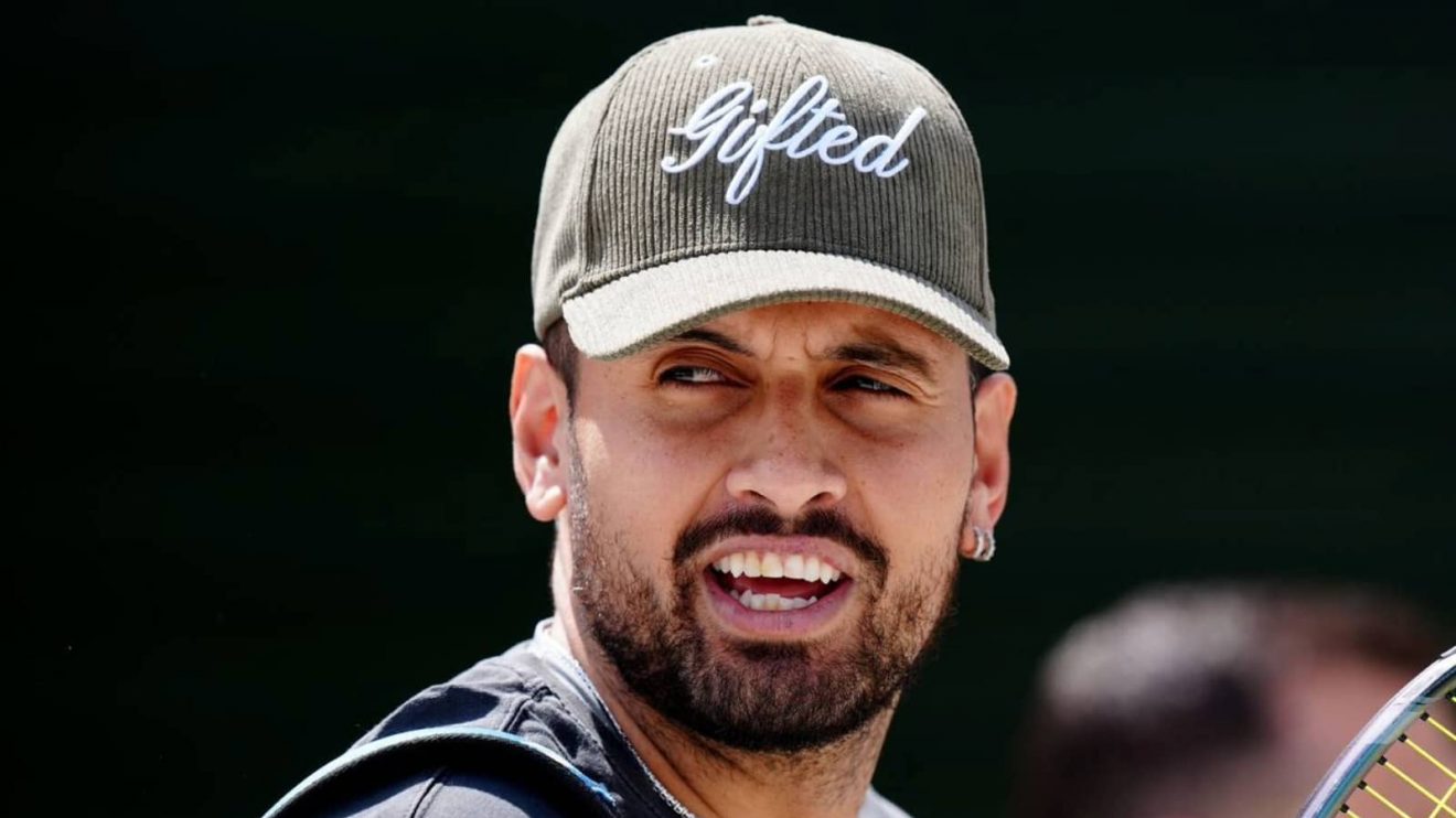 Pictured: Nick Kyrgios