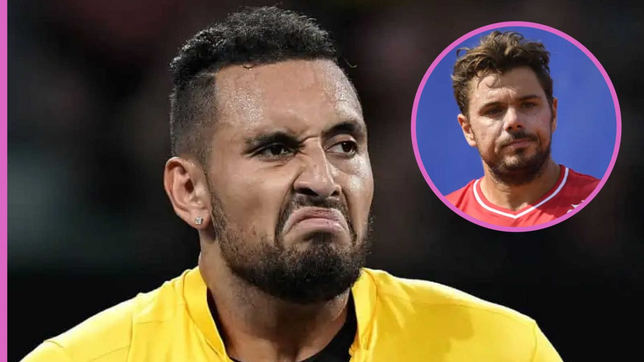 Pictured: Nick Kyrgios and Stan Wawrinka