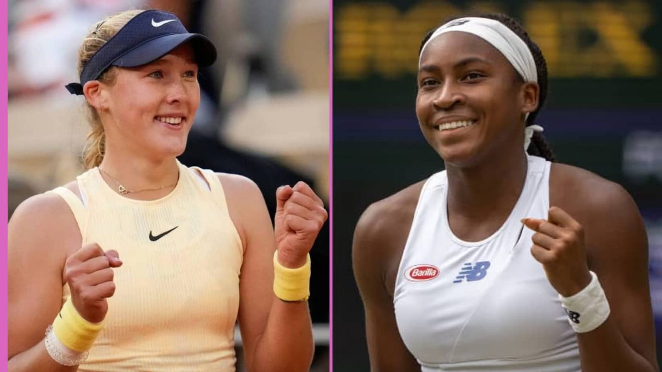 Mirra Andreeva and Coco Gauff