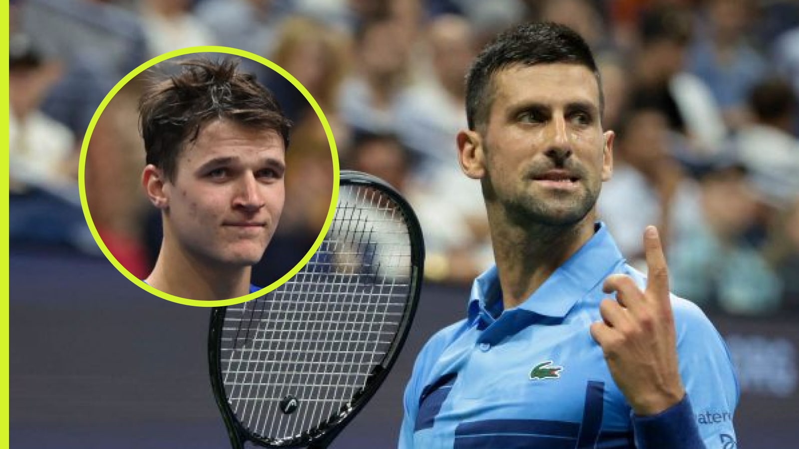 Novak Djokovic faces Jakub Mensik at the Shanghai Masters