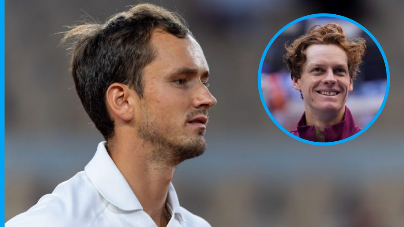 Daniil Medvedev and Jannik Sinner