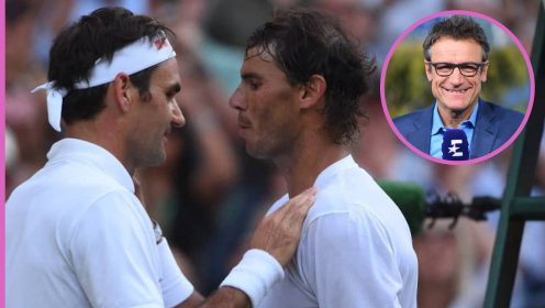 Mats Wilander believes Rafael Nadal overachieved compared to Roger Federer