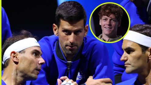 Jannik Sinner has discussed Rafael Nadal, Novak Djokovic and Roger Federer