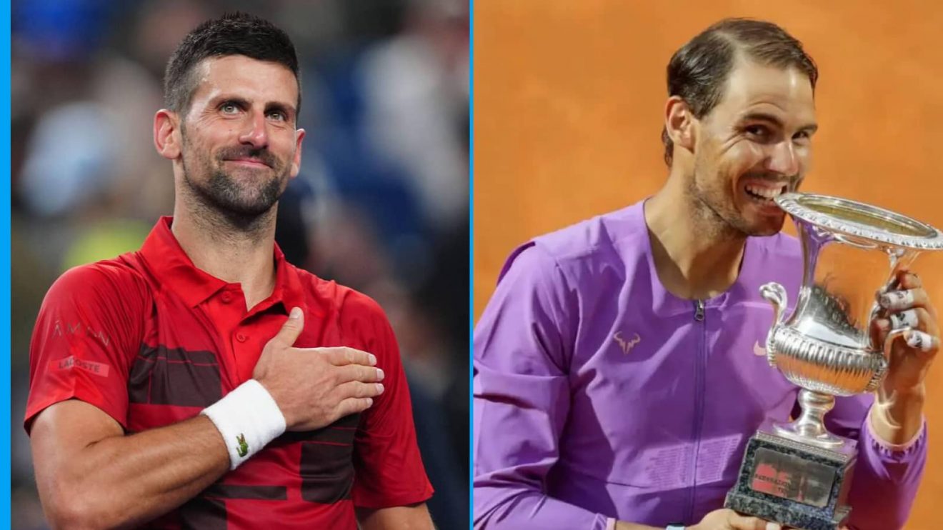 Novak Djokovic and Rafael Nadal are the men with the most Masters 1000 finals