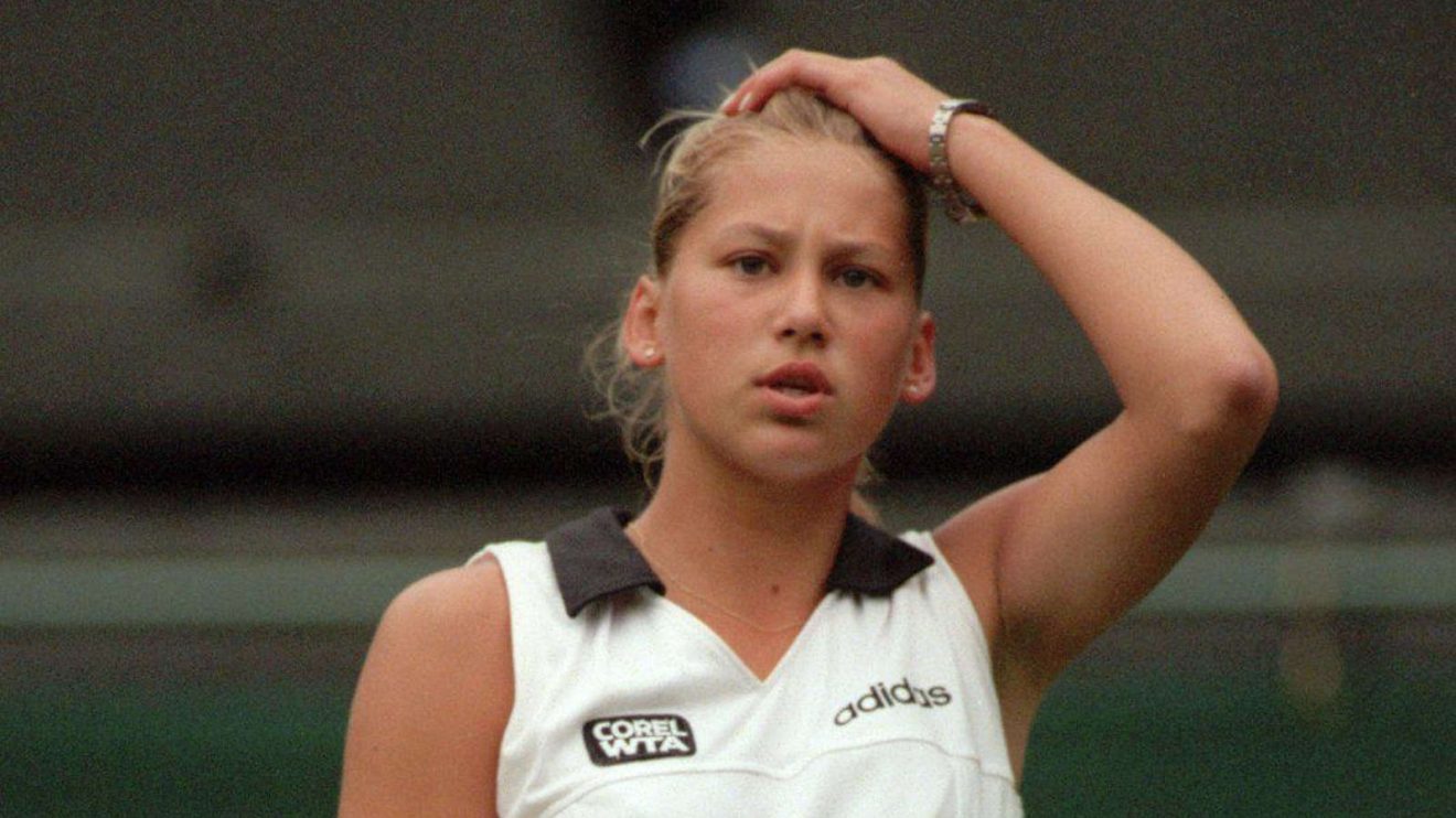 A young Anna Kournikova