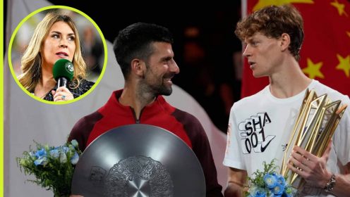 Marion Bartoli, Novak Djokovic and Jannik Sinner