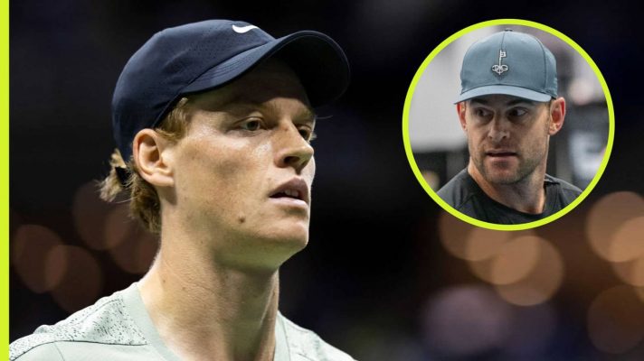 Jannik Sinner and Andy Roddick