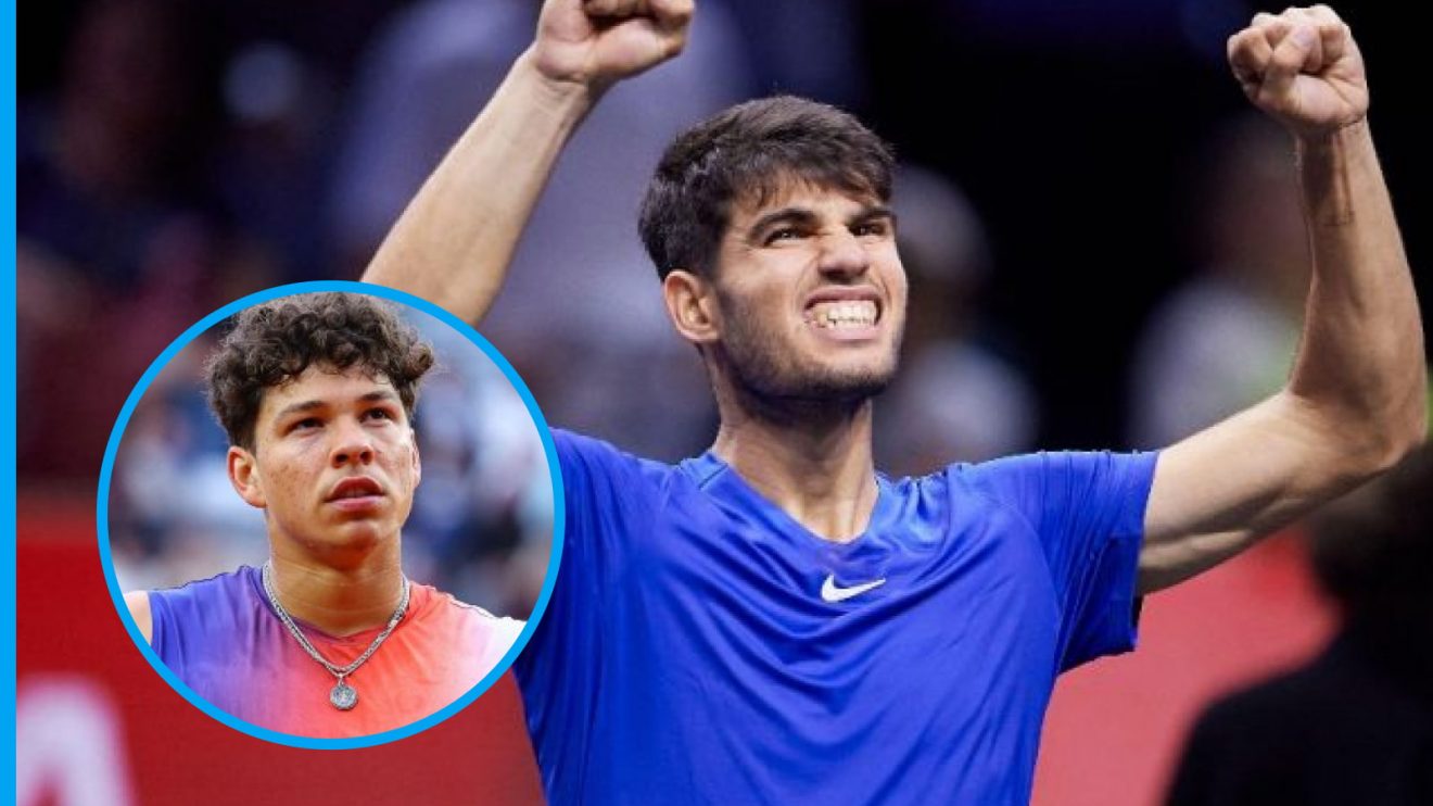 Pictured: Carlos Alcaraz at the 2024 Laver Cup.