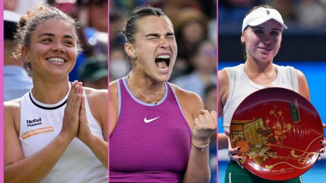 Jasmine Paolini, Aryna Sabalenka and Sofia Kenin have all been handed WTA Rankings boosts