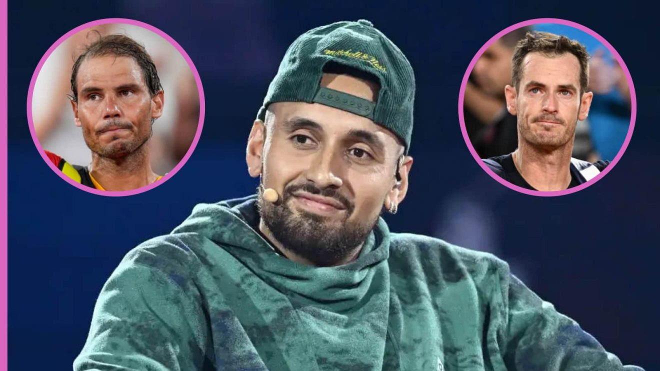 Nick Kyrgios has discussed Rafael Nadal and Andy Murray's retirements