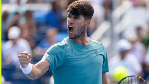 Carlos Alcaraz in Cincinnati