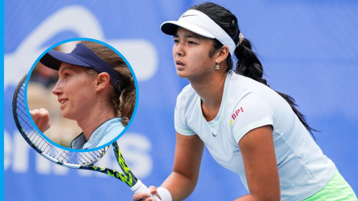Pictured: Alex Eala and Cristina Bucsa.