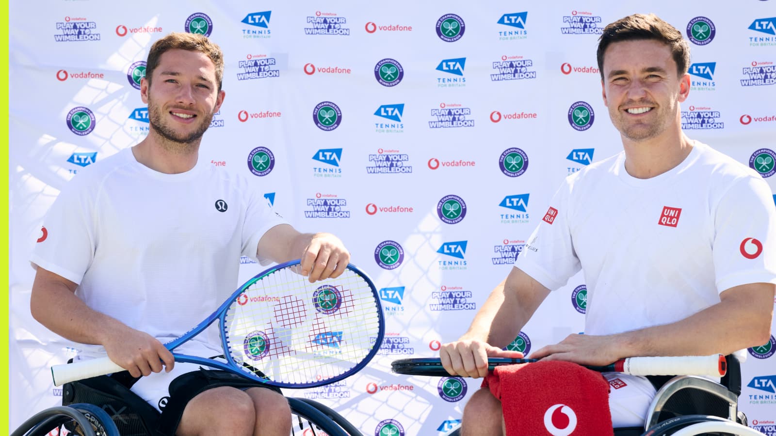 Alfie Hewett and Gordon Reid speak to Tennis365