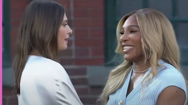 Serena Williams and Maria Sharapova