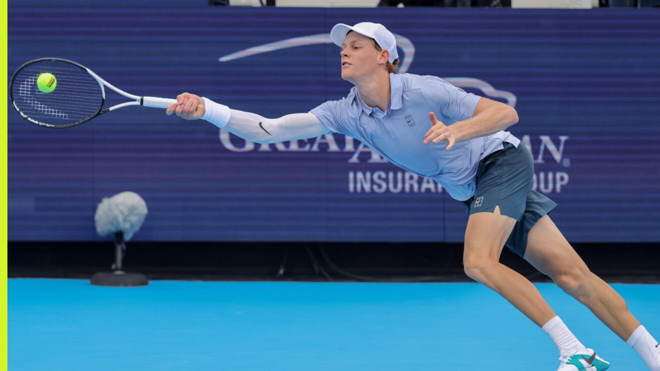 Jannik Sinner in Cincinnati