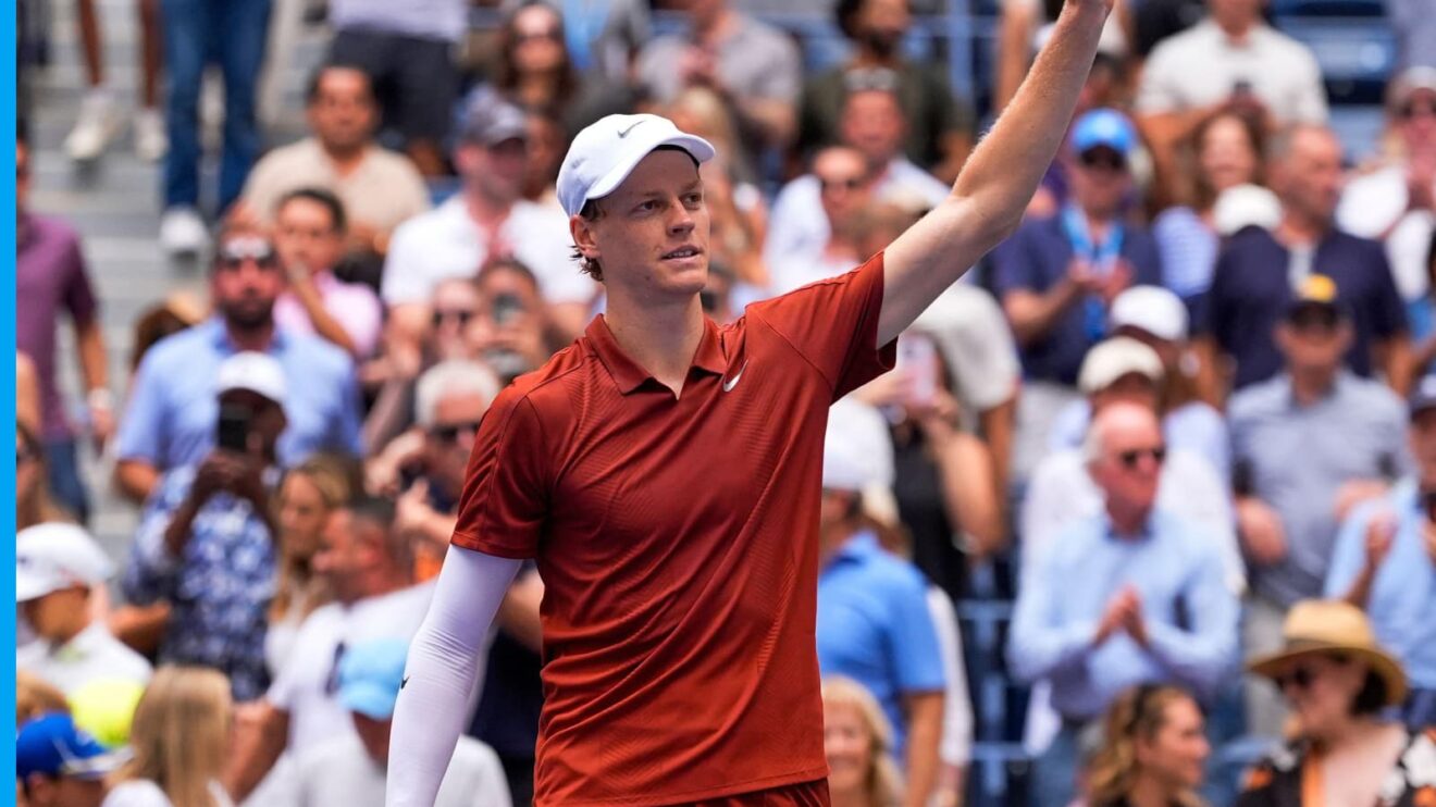 Jannik Sinner at the US Open