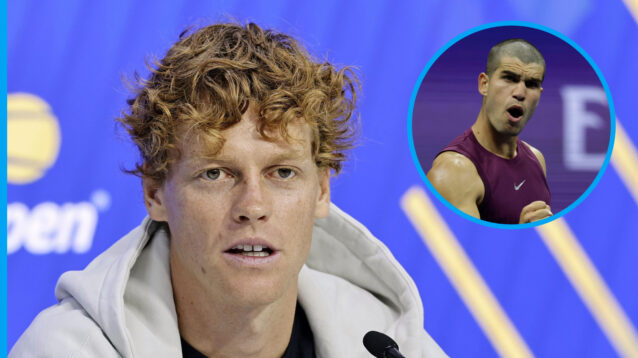 Jannik Sinner and Carlos Alcaraz