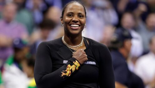 Pictured: Taylor Townsend at the 2025 US Open.