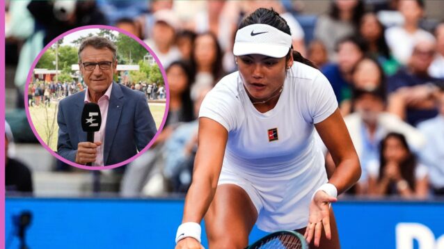 Emma Raducanu and Mats Wilander
