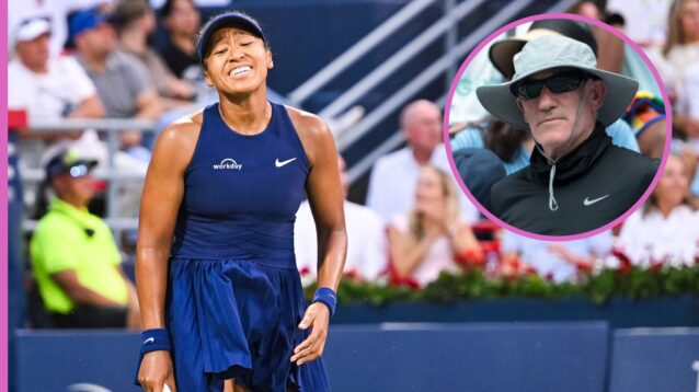Naomi Osaka and Brad Gilbert
