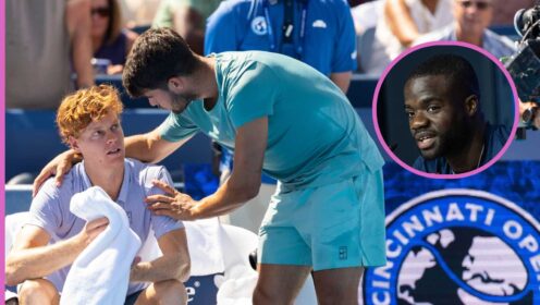 Sinner, Alcaraz, and Tiafoe