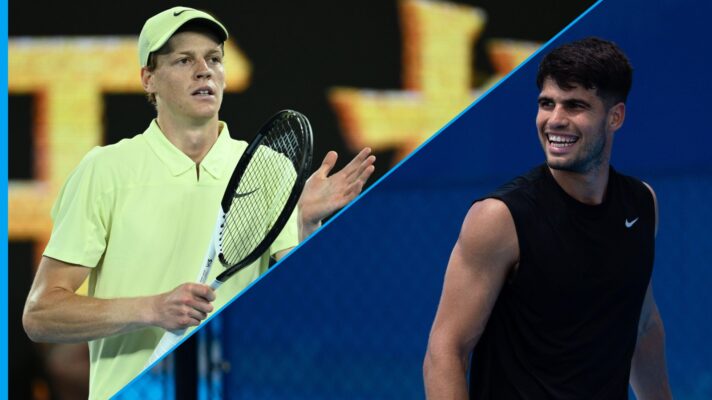 Jannik Sinner and Carlos Alcaraz