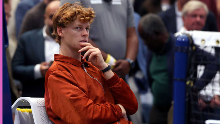 A pensive Jannik Sinner
