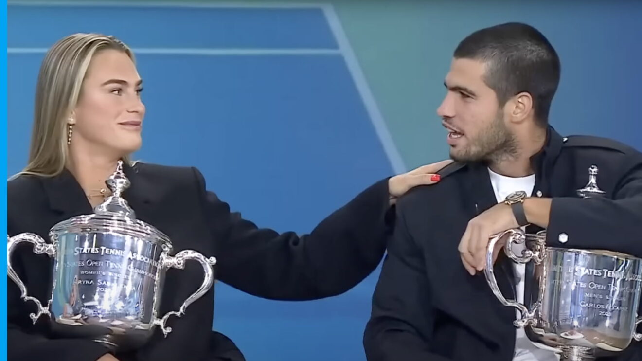 Carlos Alcaraz and Aryna Sabalenka