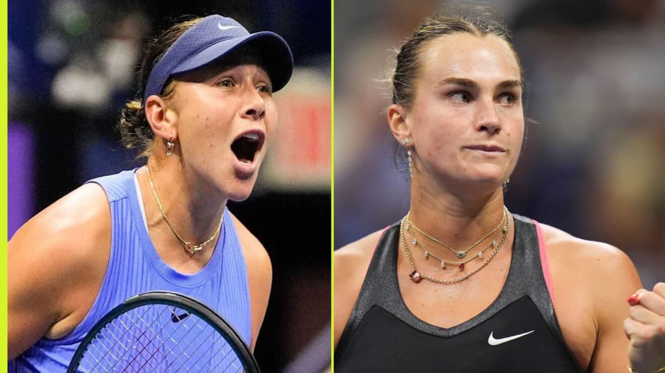 Amanda Anisimova and Aryna Sabalenka