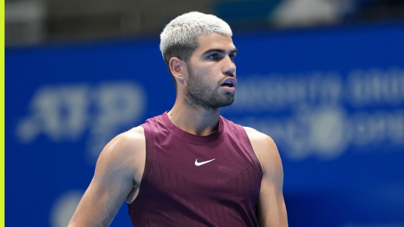 Carlos Alcaraz in Tokyo
