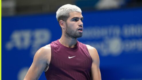 Carlos Alcaraz in Tokyo