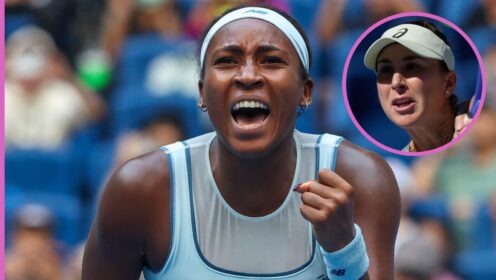 Coco Gauff and Belinda Bencic